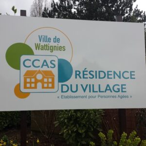 Panneau de façade sur poteaux Wattignies
