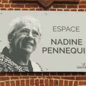 Panneau de façade Espace Nadine Pennequin Wattignies